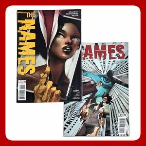 Names Vertigo Comics Lot Issues 2 & 9 Peter Milligan Leandro Fernandez Set Comic